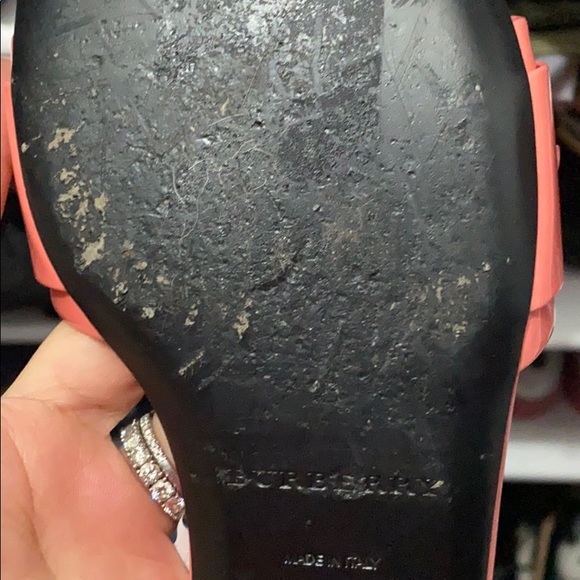 Burberry Coral Sandals
